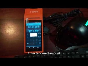 Making a Sale Using ZPOS