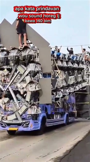 ngeri bawa 140 bim sound horeg lj pesona gondanglegi#karnaval