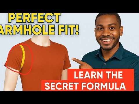 How to Calculate the Male Armhole Like a Pro | Tailoring Made Simple