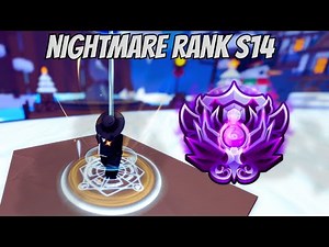 I Got NIGHTMARE RANK In Season 14... (Roblox Bedwars)