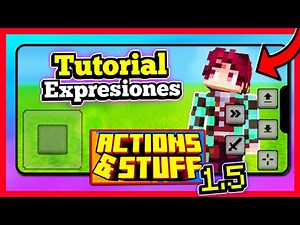 🔥 How to HAVE DYNAMIC EXPRESSIONS for ACTION and STUFF 1.5 on ANDROID!! 😱 | MCPE TUTORIAL!! 🔥