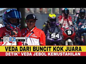 The moment Veda Ega Pratama soared through JuniorGP~taming the 600cc engine~ready to debut in Mot...