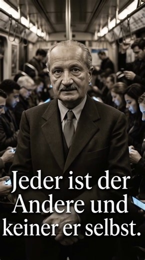 German Culture: Heidegger quote on individuality