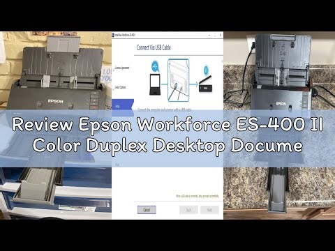 Review Epson Workforce ES-400 II Color Duplex Desktop Document Scanner for PC and Mac, with Auto Doc