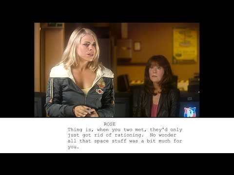 Doctor Who Script to Screen: School Reunion - Rose and Sarah Jane argue