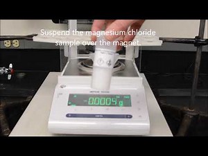 Paramagnetism and diamagnetism: a general chemistry experiment