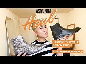 ASOS DESIGN SHOE HAUL + REVIEW + SAVING SECRET + SHIPPING EXPERIENCE 🎉JRSPARTY