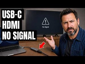 How to Connect USB-C to HDMI on a TV or Monitor?
