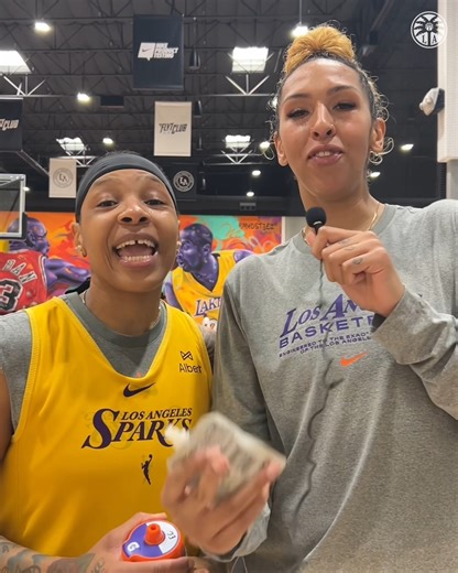 9.5K views · 164 reactions | New training camp bloopers just dropped.  | Los Angeles Sparks | Facebook