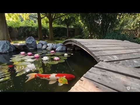 Tranquility by the Beautiful Lily Pond