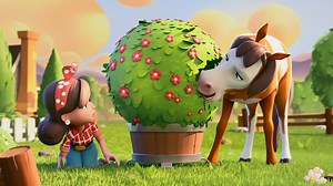 Where there is a will there is a way, even if its through a bush. Woof! 🐕 🌳🐎 🌳 🐕 🌳🐎 🌳 #FarmVille3 #Farmlife #Farm #Farming | FarmVille