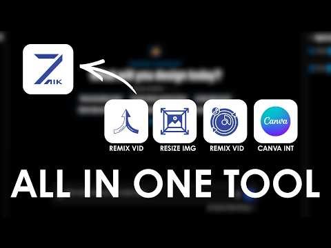 Zaik's Editing Studio | Merge, Remix, Resize & Design in ONE Place