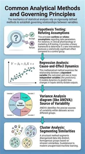 The 4 Pillars of Statistical Analysis: A Scientific Guide #datascience #statisticalliteracy