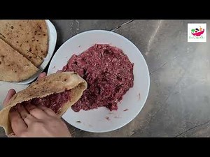 Ground Beef Sandwich in 10 Minutes for Dinner II Egyptian Hawawshi
