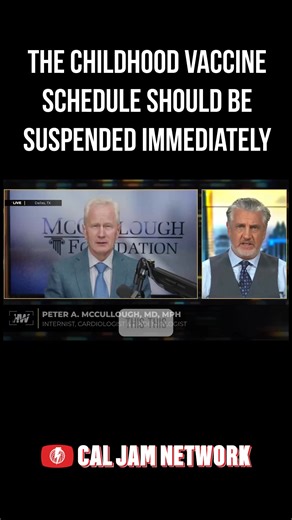 The childhood vaccine schedule should be suspended immediately #delbigtree #thehighwire | California Jam