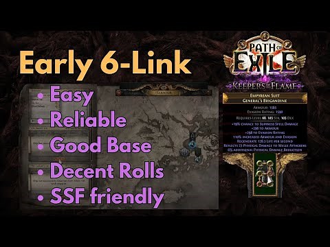 The SECRET TECH for Early 6-Link in Path of Exile (Poe 3.27)