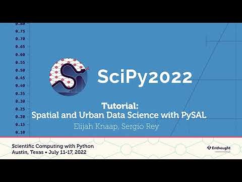 Spatial and Urban Data Science with PySAL- Elijah Knaap | SciPy 2022