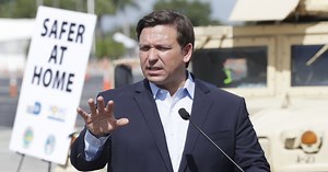 Florida governor issues stay-at-home order after weeks of resistance