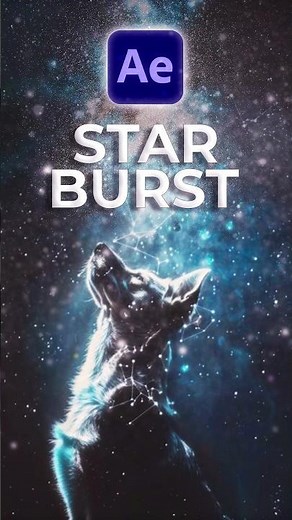 CC Starburst | effect | After effect #tutorial