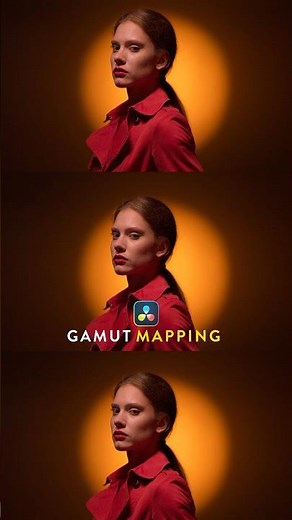 Gamut mapping in DaVinci Resolve