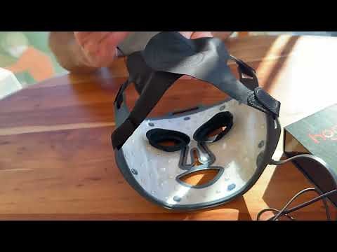 How to Set Up & Use the Hooga Red Light Therapy Mask and Neck Piece for Anti-Aging Benefits ||