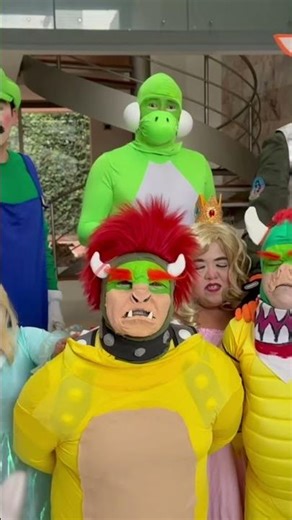 BOWSER and his son are going to prison 😱😱 #memoaponte #mariogalaxy