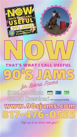 Glow Stick Stretch Challenge for Barrel Horses