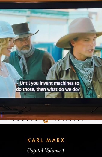 #KarlMarx is rolling in his grave so fast he’s creating his own electromagnetic field #daskapital #socialism #socialismexplained #communism #leftisttiktok #lefttok #seizethemeansofproduction #1923yellowstone #leftistmemes