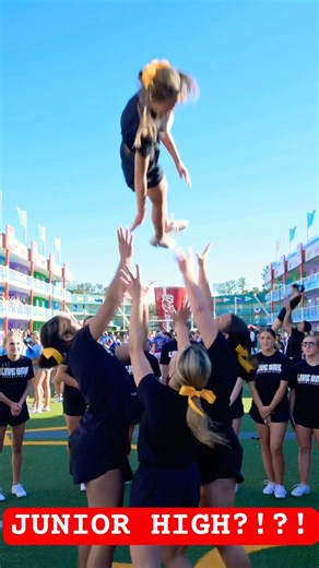 Live Oak JV 🤩 What would YOU name this stunt? Drop your stunt names below! #Cheer #Stunt #LiveOak