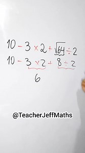 8.4K views · 812 reactions | ✨ Operaciones combinadas ✨ #TeacherJeff #math #maths #matematicas | Teacher Jeff Maths | Facebook