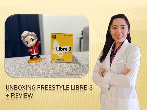 Unboxing Freestyle Libre 3 Sensor + review by Dr Kris Erica, PharmD