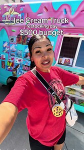 Ice cream truck restocking day: $500 freezer restock checklist