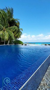 Find yourself at the infinity pool, an oasis bordered by palms overlooking the Indian Ocean. #Kuramathi #Maldives #infinitypool #beautifulmaldives #sundayvibes #happymoments #honeymoon #bucketlist | Kuramathi Maldives