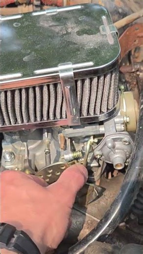 1979 Honda Prelude ignition wired to switch, Weber carb conversion, and cb500 fuel cell. 😅