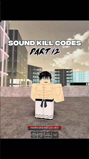 Sound kill codes for jujutsu shenanigans [Part 11]👀🔥 #jujutsushenanigans #jujutsukaisen #roblox
