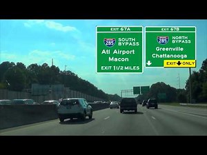 I 20 West Mile 85 to Mile 53 to Atlanta, GA
