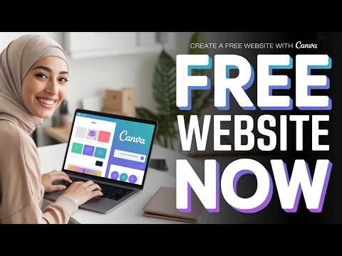 Make a Stunning Free Website Fast - Step-by-Step Canva Tutorial for Beginners