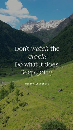 Don't watch the clock; Do what it does. Keep going. #coachtrail #courseàpied #trail | Mehdi Coach Trail