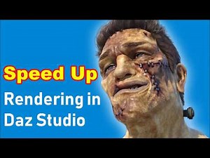👩‍🏫1-Min Tutorial: Speed up Iray Rendering & Lighting in Daz Studio