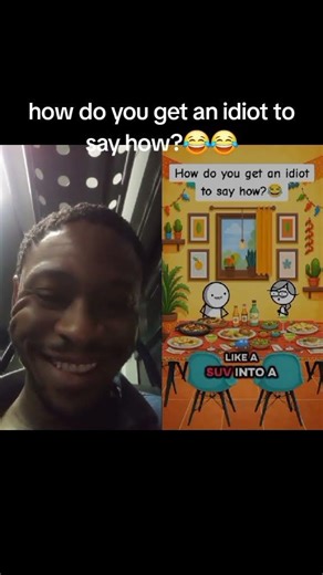 how do you get an idiot to say how😂😂😂#duet #funny #comedy