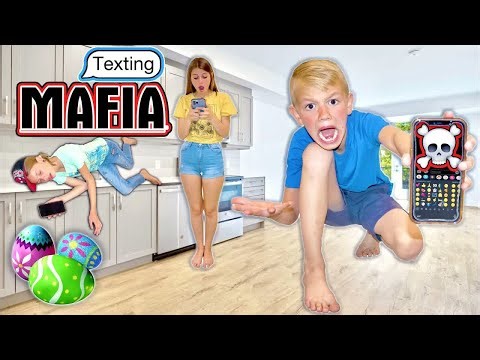 Tannerites! Texting Mafia FiNdiNg Easter Eggs hide N Seek In Tannerites New House