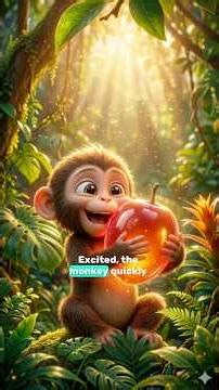 The Monkey & The Fruit 🍎 | Let Go of Attachment (Buddhist Wisdom)