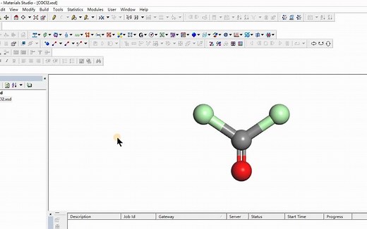 Dmol3模块如何计算得到分子能量