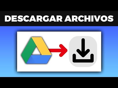 Cómo descargar archivos almacenados de GOOGLE DRIVE (2024) | Fácil y rápido