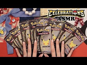 NEW Celebrations Pokemon Booster Pack Opening ASMR (whisper)