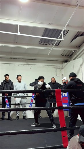 Lil Play's Boxing Skills on Pads with Hasan Z