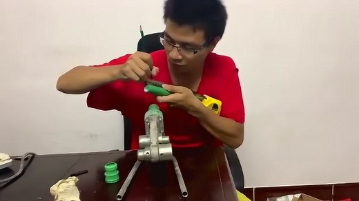 热熔机的使用方法，家装PPR水管热熔细节讲解，水管热熔教学