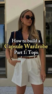 128K views · 2.2K reactions | Part 1 ⚜️ Capsule Wardrobe Series I Part 1: Tops Here are 5 must have items for building a capsule wardrobe that allows you to mix and match clothes to create a wide range of outfits. ✨ #oldmoney #oldmoneyfashion #classy #oldmoneyaesthetic #elegant #elegantstyle #eleganttips #elegance #elegancetips | Oldmoneyfshion Connected Page | Facebook