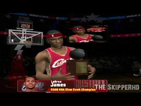 NBA Live 06 PS2 - NBA All Star Slam Dunk Contest