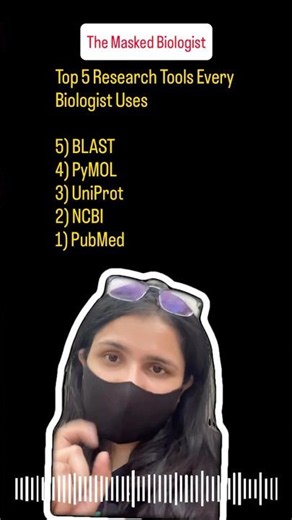 Top 5 research tools every biologist uses #blast #pymol #ncbi #pubmed #uniprot #pdb #alphafold #dna